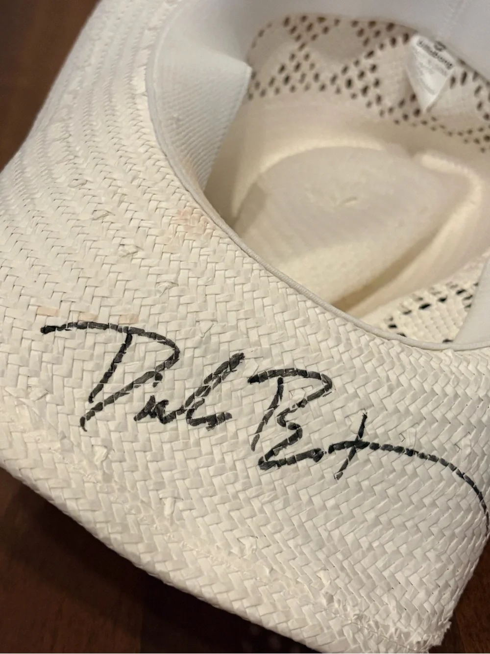Dierks Bentley Signed Billabong Cowboy Hat 2004 Kenny Chesney Tampa Concert